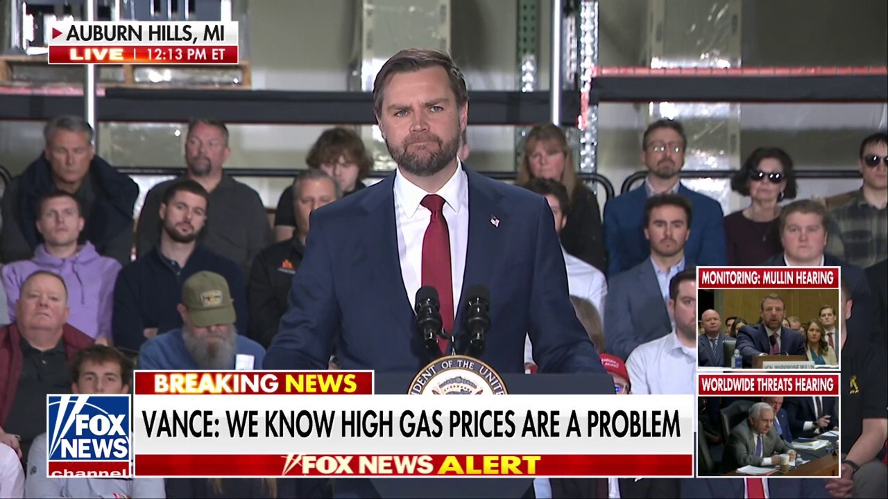 Vance afirma que alta da gasolina é “golpe temporário” e promete queda após conflito com o Irã 4 Vance afirma que alta da gasolina é “golpe temporário” e promete queda após conflito com o Irã