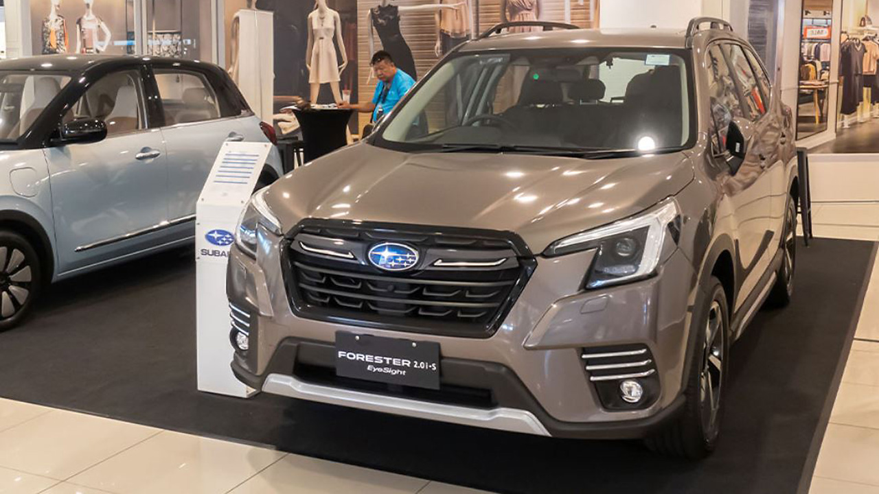 Subaru convoca mais de 540 mil SUVs nos EUA por erro em etiqueta de peso