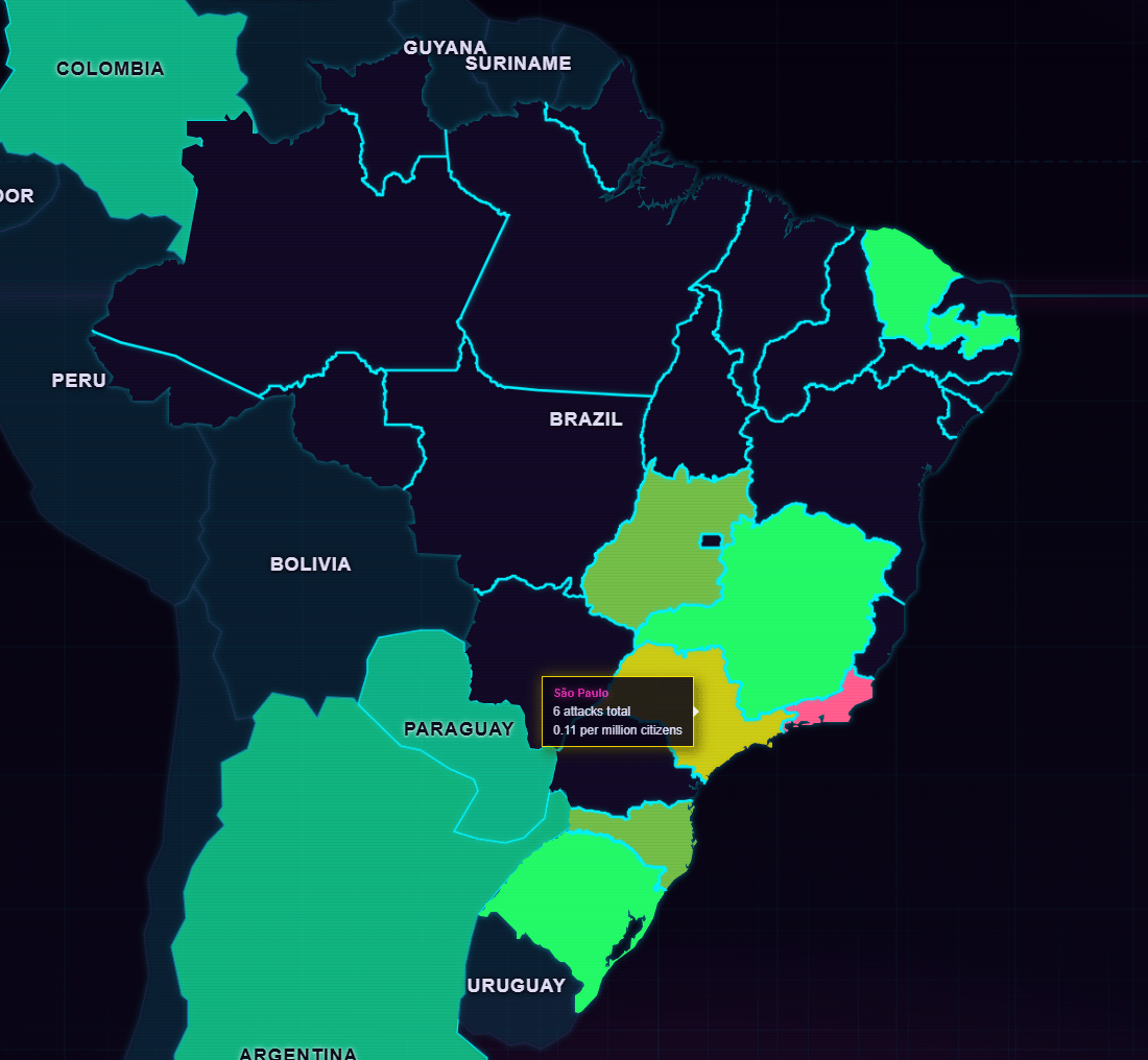 Brasil chega a 35 ataques físicos contra investidores de criptomoedas em lista de Lopp 7 Brasil chega a 35 ataques físicos contra investidores de criptomoedas em lista de Lopp - imagem 3