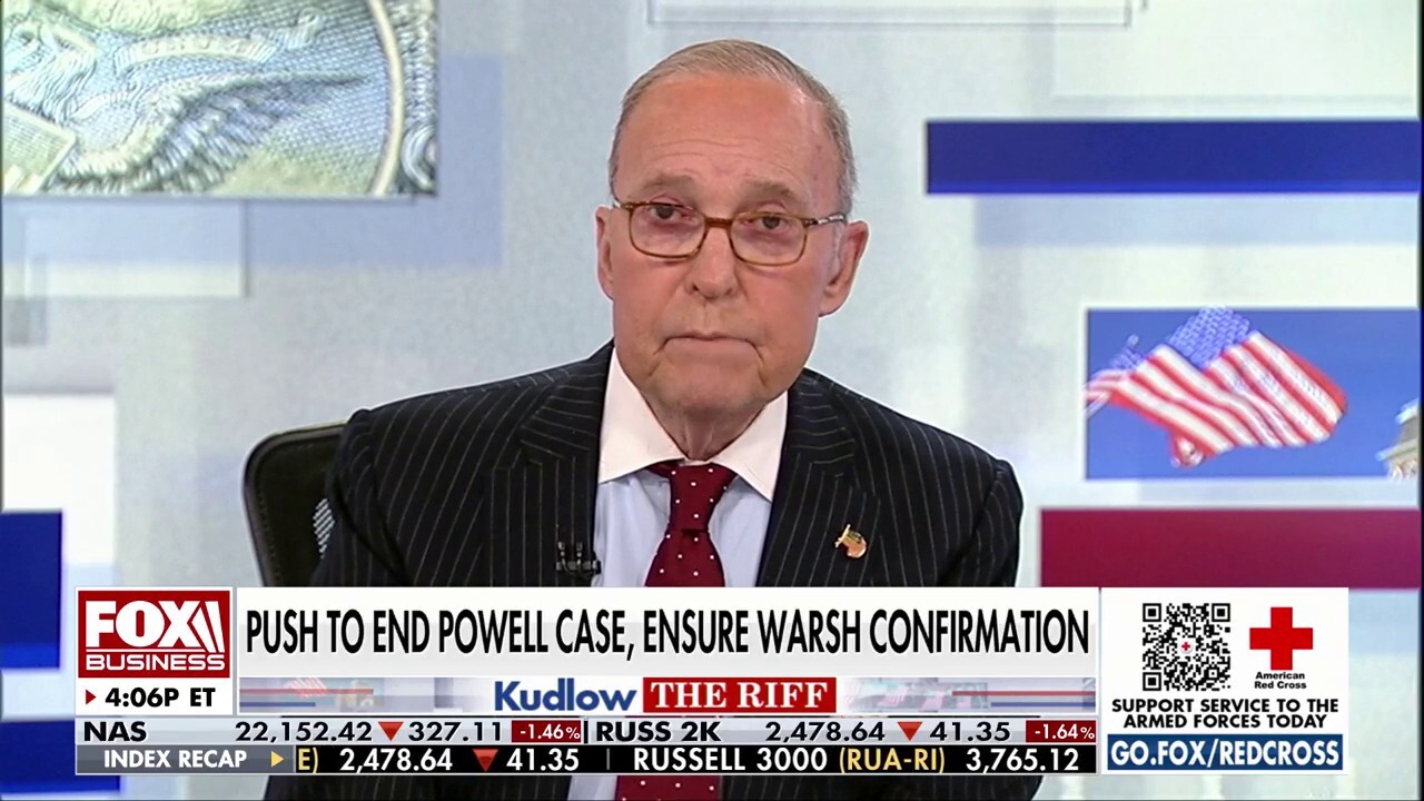 Larry Kudlow defende nomeação de Kevin Warsh e critica permanência de Jerome Powell no Fed