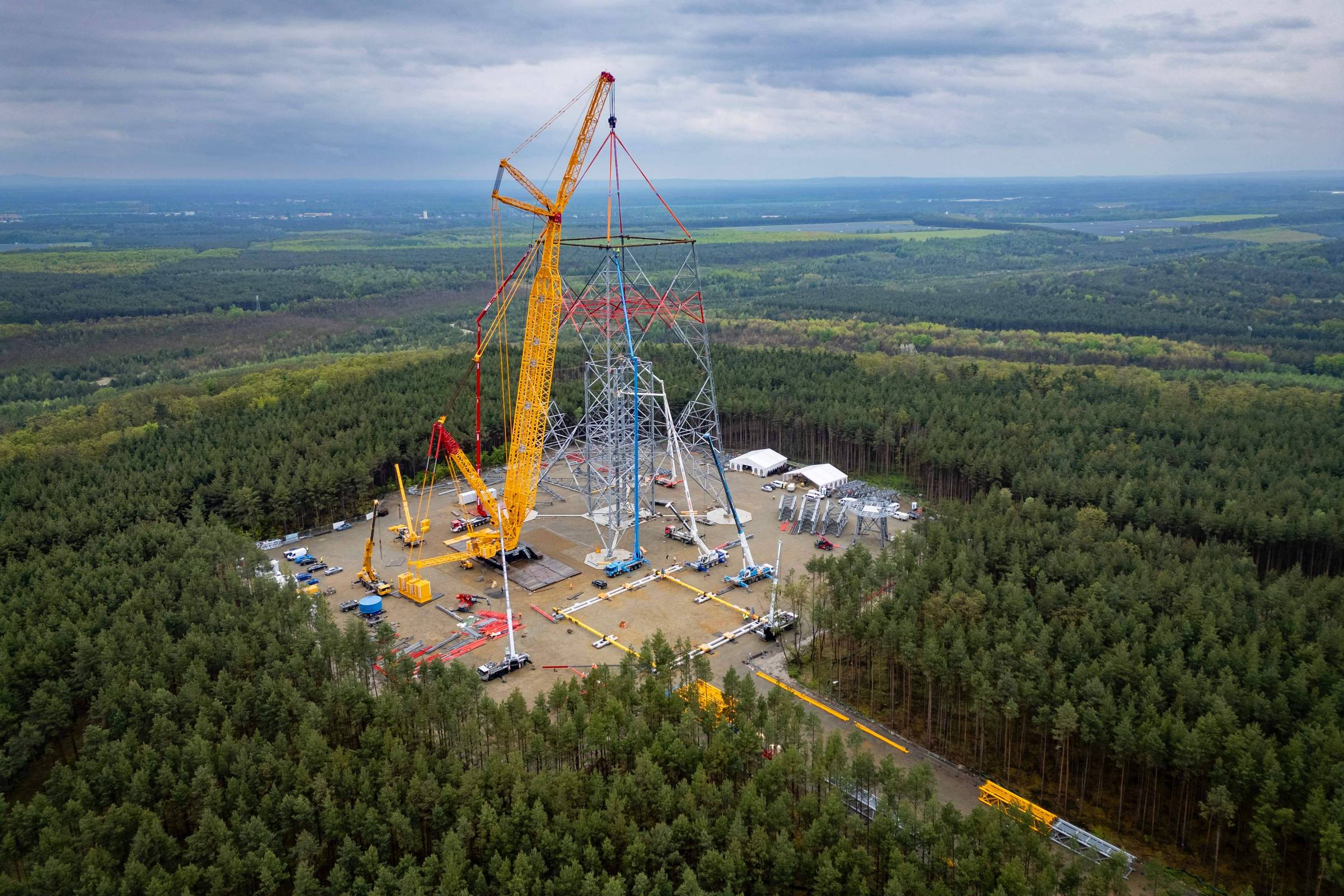 Turbina eólica de 365 m marca nova etapa da transição energética alemã
