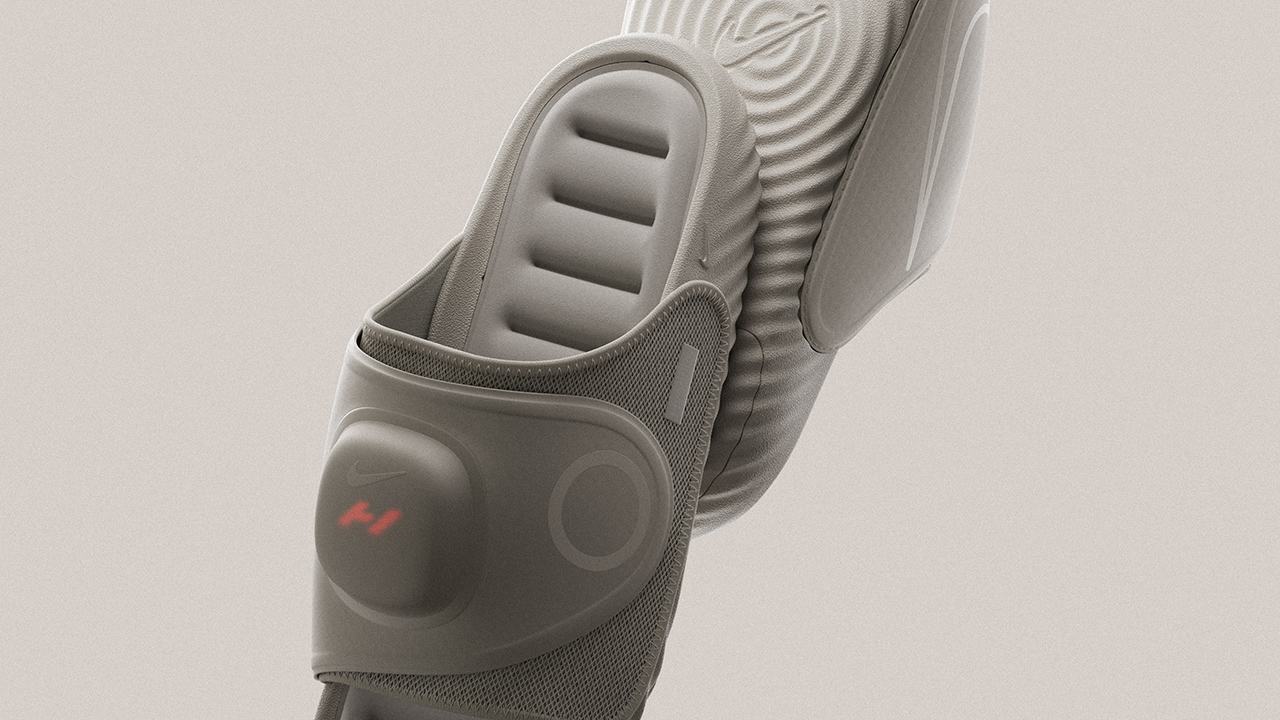 Nike amplia aposta em bem-estar com chinelo de recuperação térmica e vibratória criado com a Hyperice