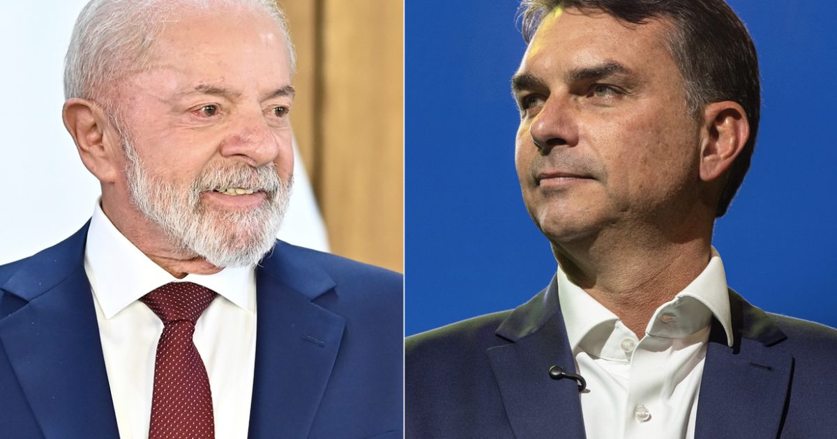 Datafolha: Lula tem 45% e Flávio Bolsonaro, 42% dos votos válidos, em empate técnico