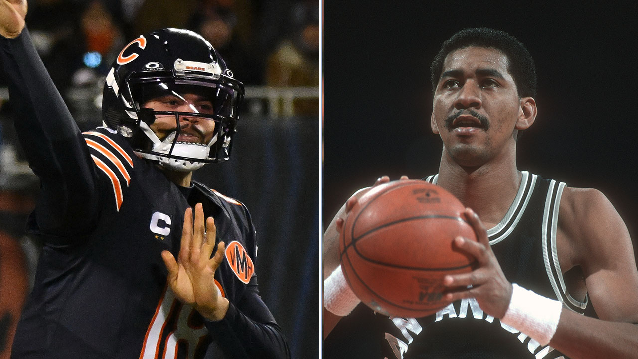 Caleb Williams e George Gervin entram em disputa por marca do apelido “Iceman” - Imagem do artigo original
