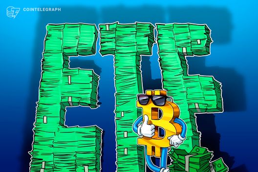 ETFs de Bitcoin à vista têm sexta semana seguida de entradas, maior sequência desde 2025 - Imagem do artigo original