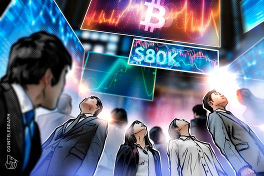 Bitcoin se mantém acima de US$ 80 mil, mas traders esperam nova correção antes da continuidade da alta - Imagem do artigo original