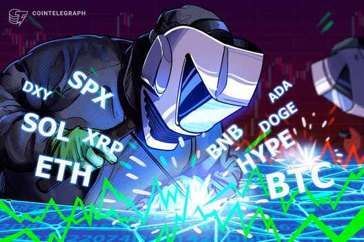 Bitcoin testa US$ 82 mil, acumula seis semanas de entrada em ETFs e deixa altcoins em compasso de espera - Imagem do artigo original