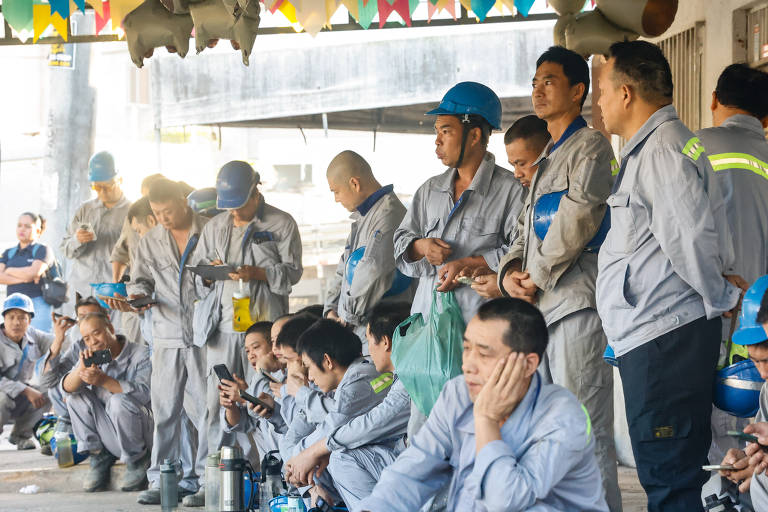 O que a onda de trabalhadores chineses revela sobre o novo ciclo de investimentos no Brasil - Imagem do artigo original