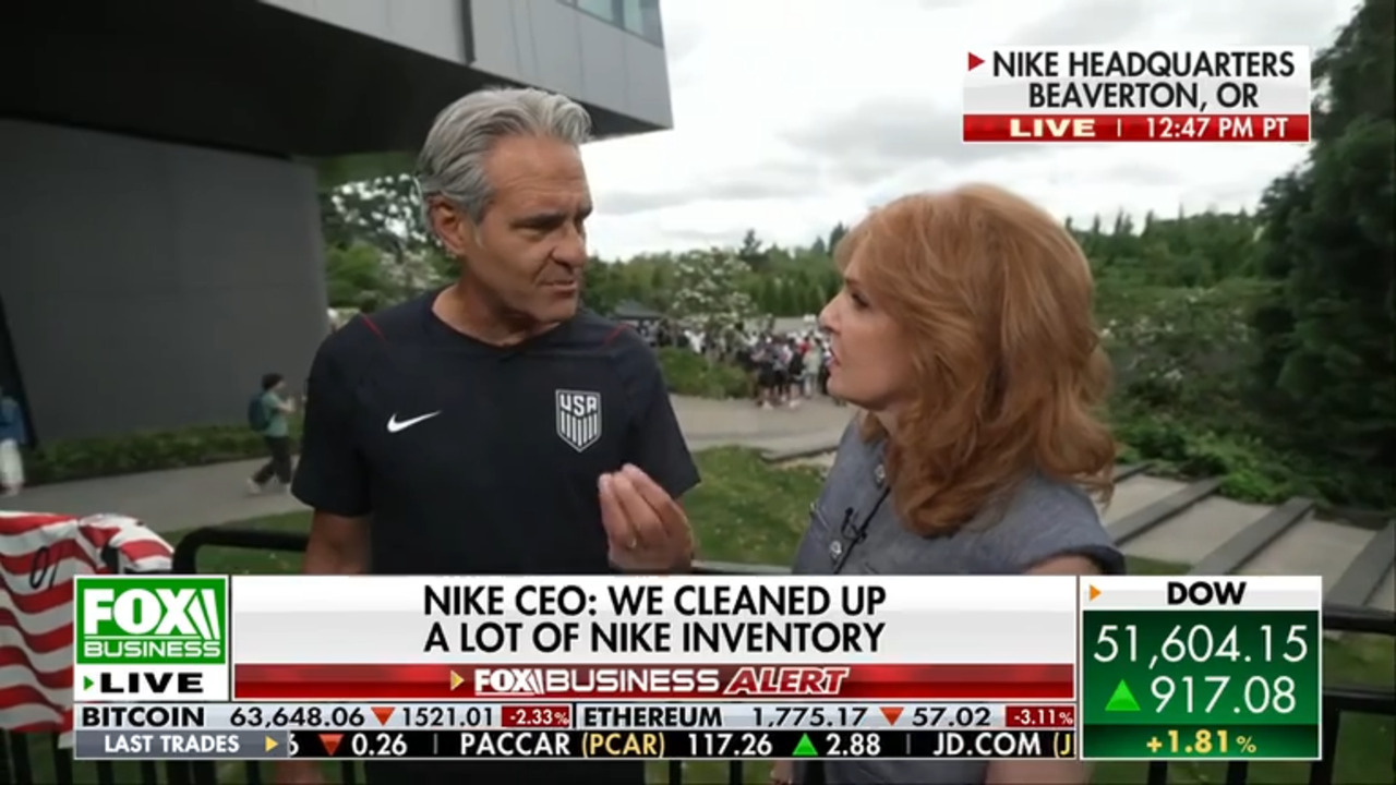 Nike aposta no esporte para recuperar ação que já caiu 30% no ano, afirma CEO - Imagem do artigo original