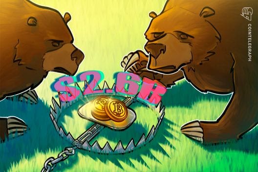 Alavancagem dos vendidos em Bitcoin chega a US$ 2,6 bi e acende alerta de short squeeze - Imagem do artigo original