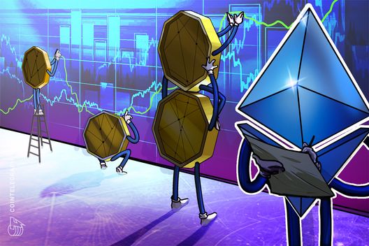 Pressão nos futuros de Ether contrasta com staking recorde e compras corporativas - Imagem do artigo original