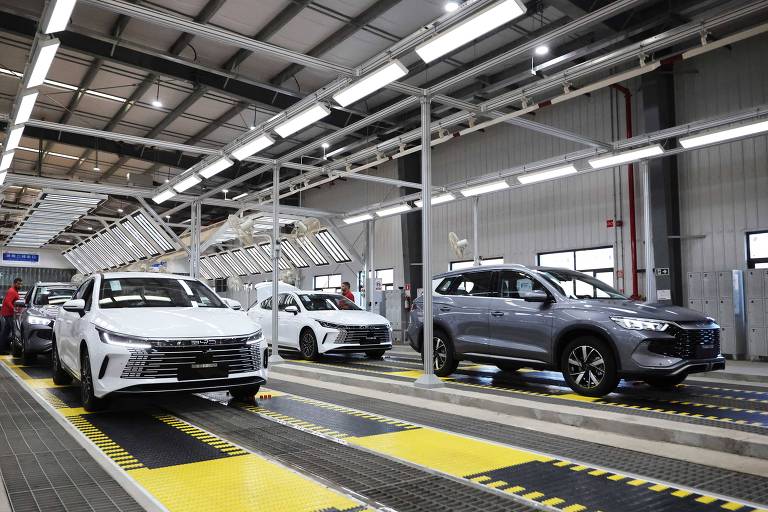 BYD garante isenção de imposto para carros desmontados e testa equilíbrio da política industrial no Brasil - Imagem do artigo original