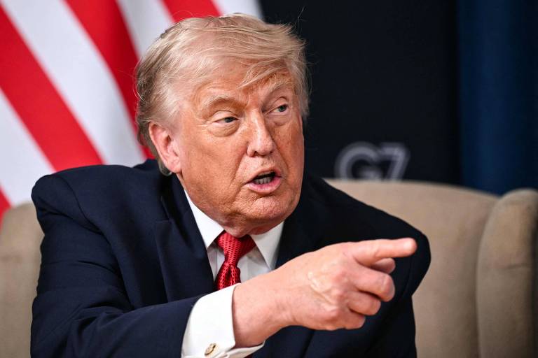 Trump eleva tensão comercial e ameaça tarifa de 100% a países que taxarem big techs dos EUA - Imagem do artigo original