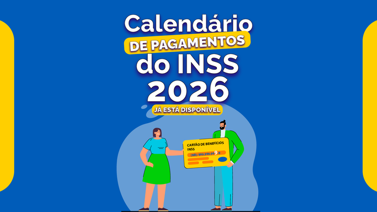 Calendário do INSS 2026: veja as datas de pagamento de janeiro