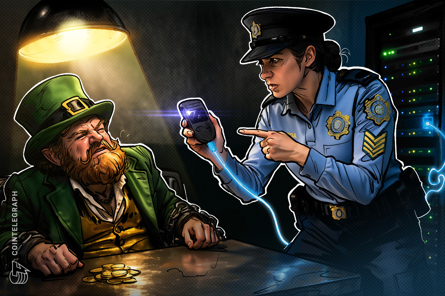 Autoridades irlandesas confiscam mais 500 bitcoins suspeitos de crime e somam 1.500 BTC apreendidos em 2026 - Imagem do artigo original