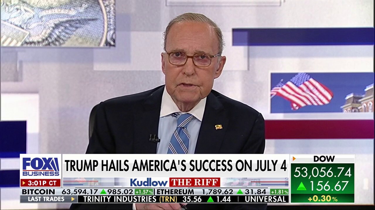 Larry Kudlow diz que PIB dos EUA caminha para recorde; veja por que isso importa ao investidor brasileiro - Imagem do artigo original