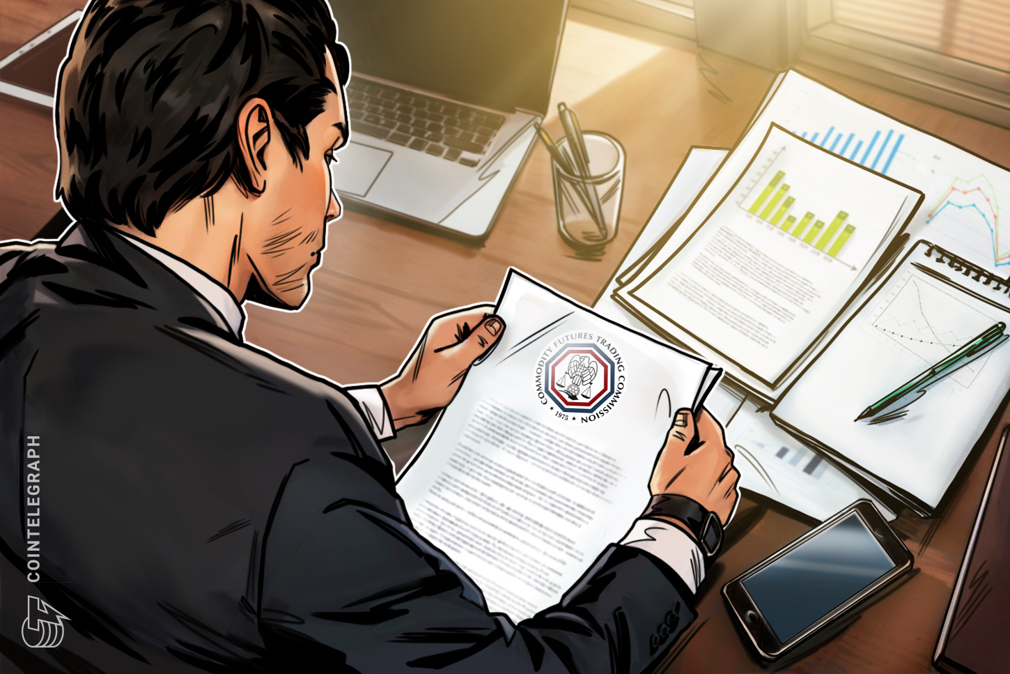 CFTC processa operador de fundo que misturava criptoativos e futuros por fraude de US$ 14 milhões - Imagem do artigo original