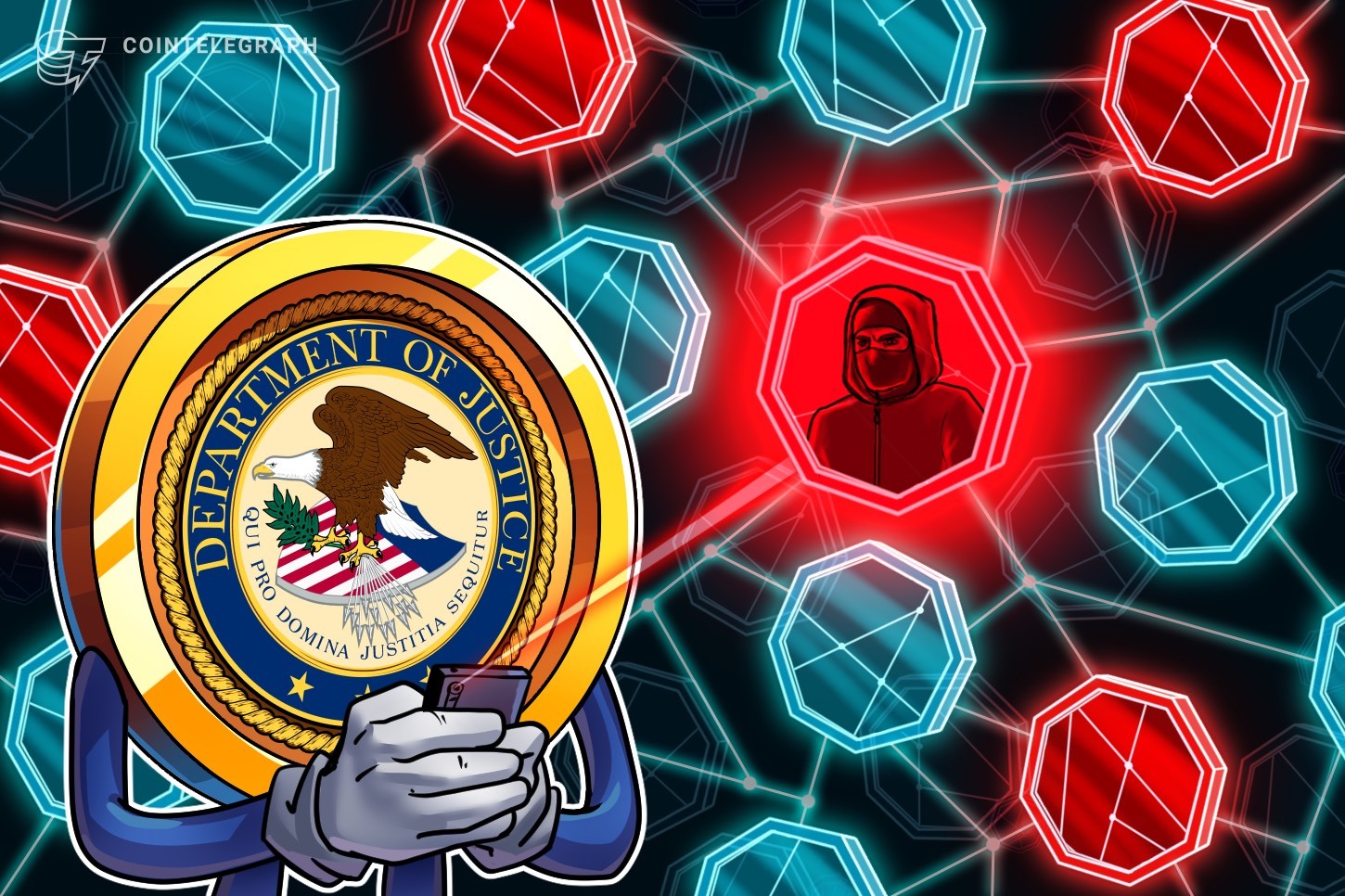 Departamento de Justiça dos EUA acusa detento de lavar US$ 290 mil em criptomoedas bloqueadas - Imagem do artigo original