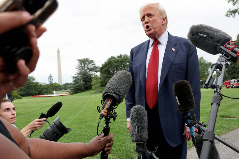 Trump diz que Lula pode contatá-lo “quando quiser” para tratar de tarifas - Imagem do artigo original