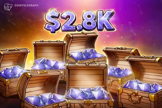 Dados de acumulação sustentam alvo de US$ 2,8 mil para Ether, mas derivativos apontam cautela - Imagem do artigo original