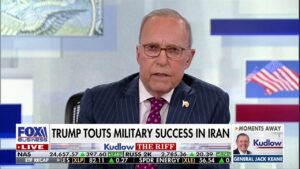Kudlow afirma que bloqueio econômico pode forçar Irã à rendição incondicional
