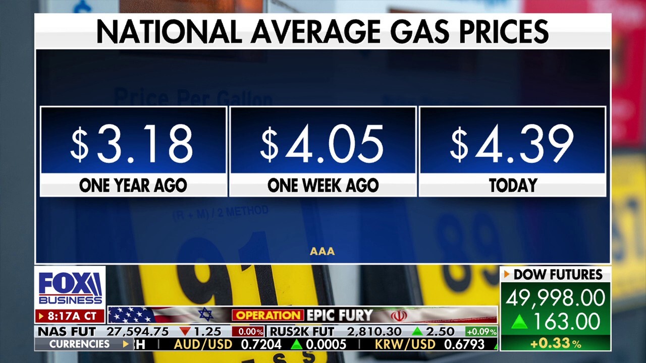 Preço médio da gasolina nos EUA chega a US$ 4,45 às vésperas da temporada de viagens de verão - Imagem do artigo original